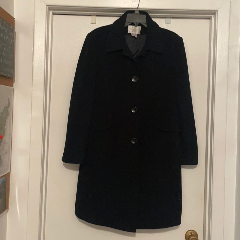 Black Pea Coat